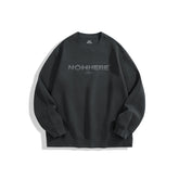 Men's Graphic Embroidered Crewneck Sweatshirt